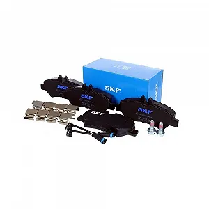 Комплект тормозных колодок дискового тормоза SKF VKBP 90071 E для MERCEDES-BENZ VW - Фото 1