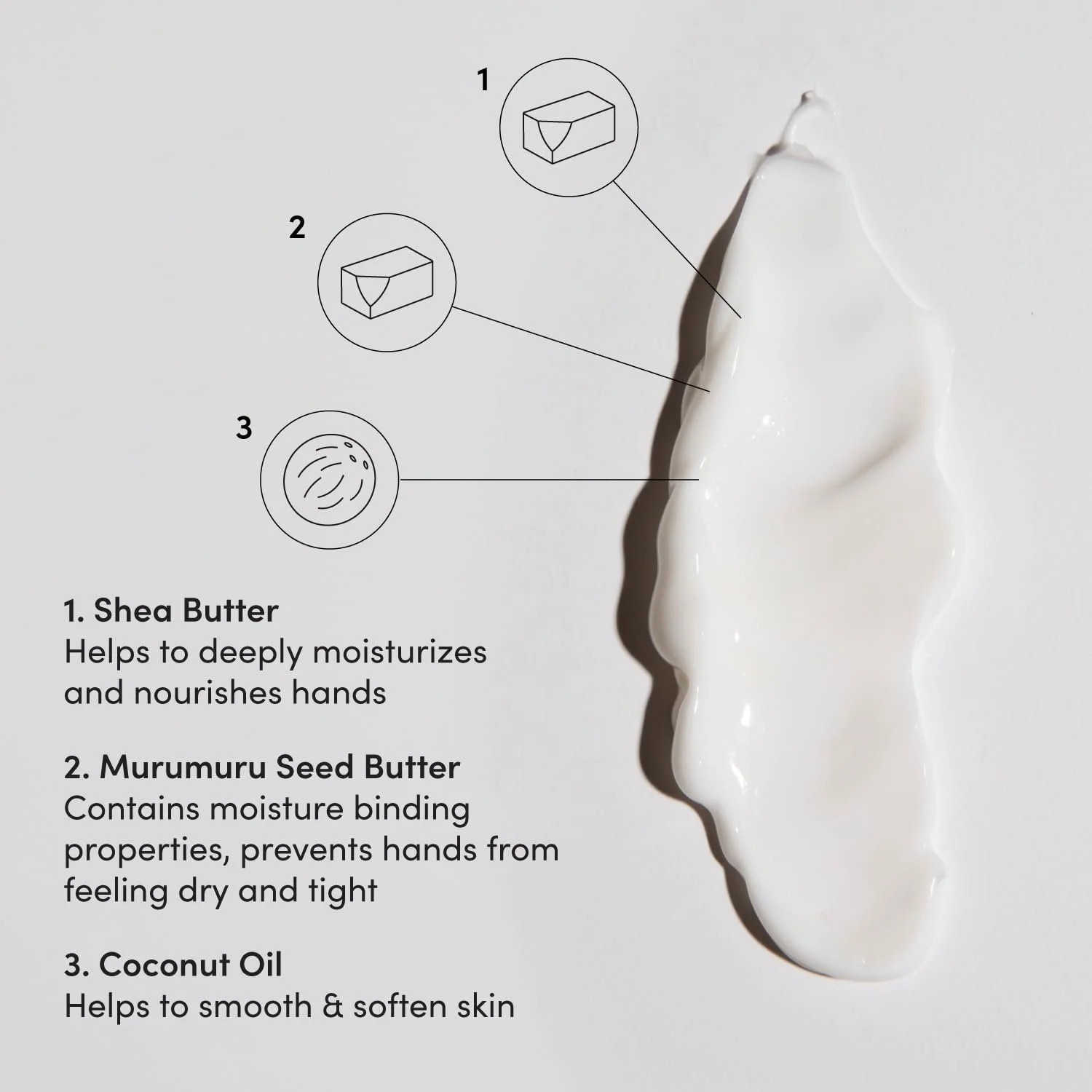 Крем для рук OUAI, густий, кремовий бальзам з кокосовою олією, фото №3 Крем для рук OUAI, густий, кремовий бальзам з кокосовою олією, фото №3