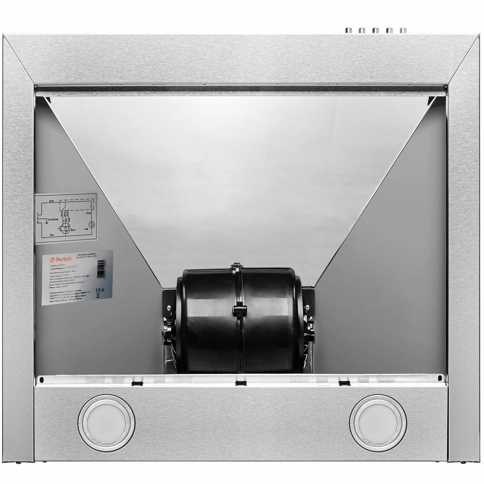 Витяжка Perfelli K 5210 I 700 LED, фото №6