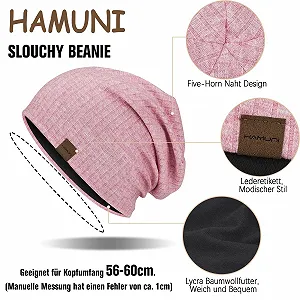 Шапка Slouchy HAMUNI Легкая для бега, дышащая synthetic.ua - Фото 1