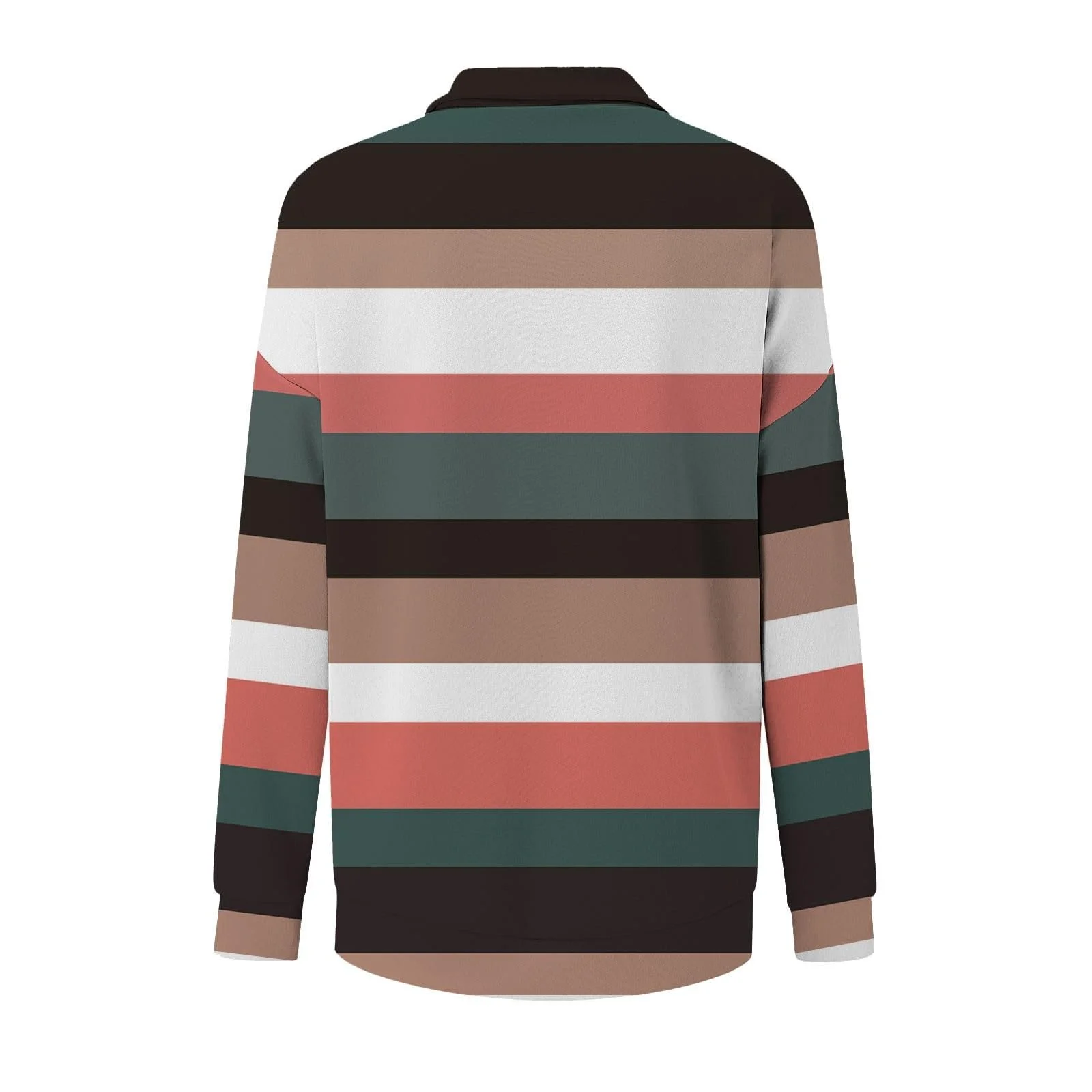 Женская Толстовка Generisch с Цветочным Принтом, Свободный Крой, Большие Размеры, фото №3