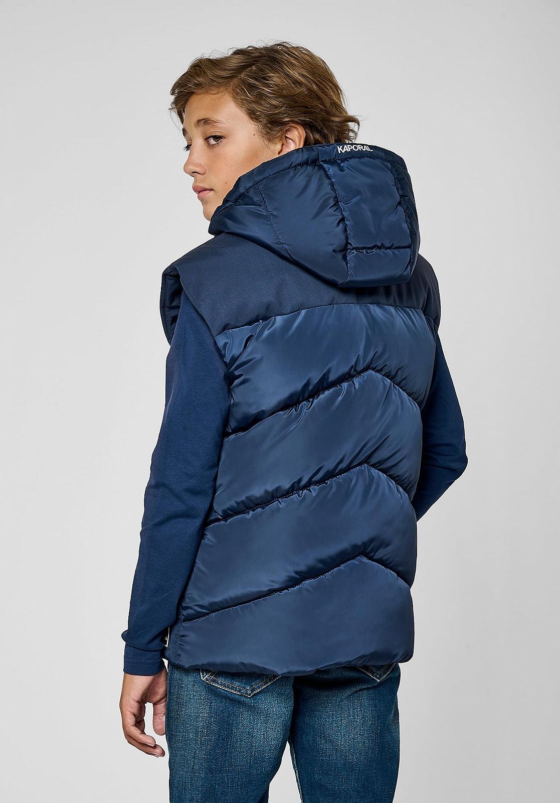 Куртка без рукавов KAPORAL для мальчиков свободного кроя, воротник-стойка Mex-Model, фото №2