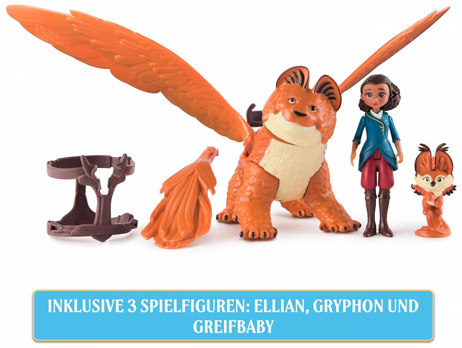 Набор фигурок Эллиан Spellbound, 9 см, коллекционные фигурки Грифона Делюкс и детеныша, фото №3