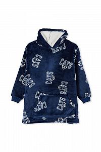 Худи Gifts Treat Oversized для мальчиков, детские худи, плюшевый мягкий теплый пуловер-одеяло Sherpa для детей, подростков, студентов в возрасте 2-10 лет synthetic.ua - Фото 1