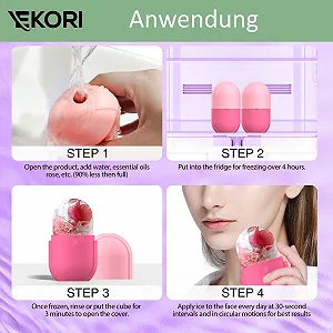 Ролик крижаний для обличчя, для очей, для масажу проти зморшок - Фото 1