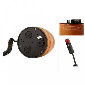Проблесковый маячок HELLA 2RL 008 966-001 KL Junior Plus для ATLAS COPCO TEREX synthetic.ua - Фото 1