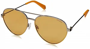 Солнцезащитные очки POLAROID PLD 6055 40G HE Желтые поляризованные линзы - Фото 1