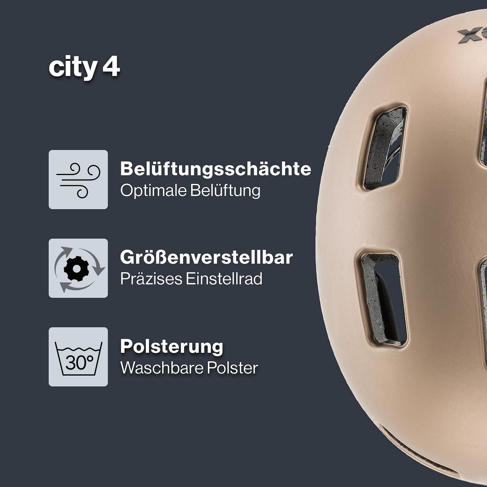 Шлем Uvex City 4 с LED-подсветкой, фото №2