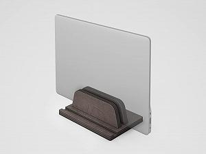 Вертикальная Подставка для Ноутбука (Сделано в ЕС) Черный