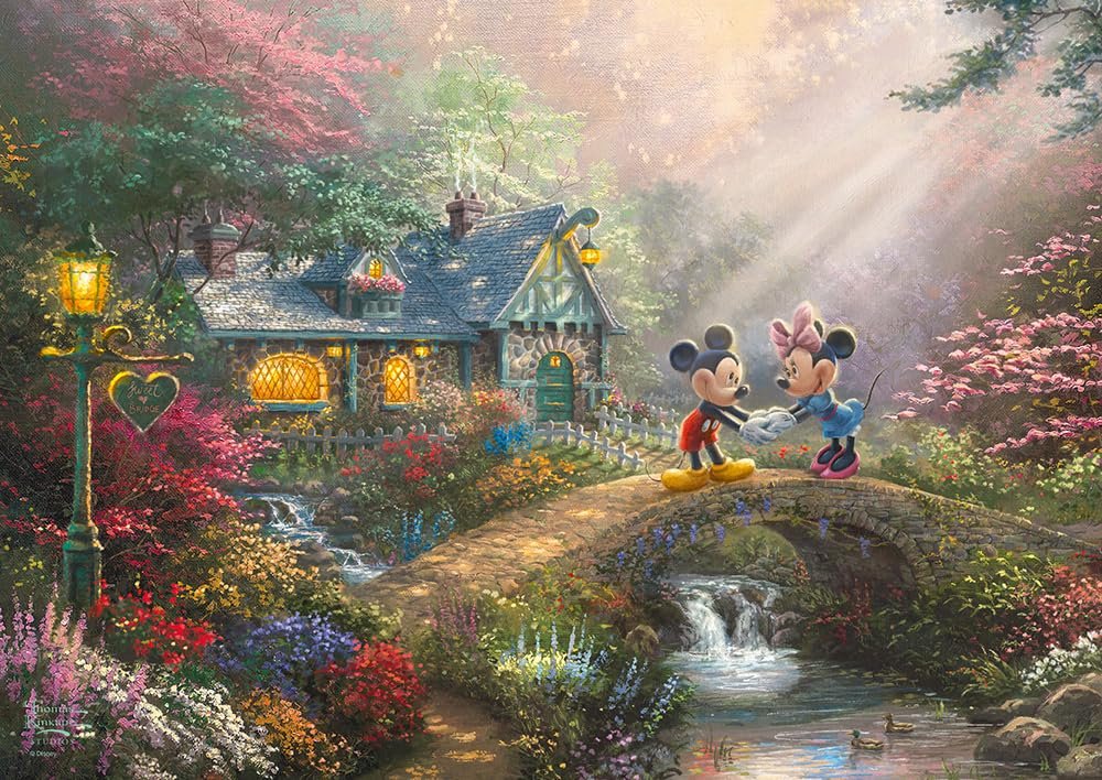 Пазл Schmidt Spiele Thomas Kinkade Disney Mickey & Minnie in Hawaii 59928 500 деталей в жестяной коробке, фото №1