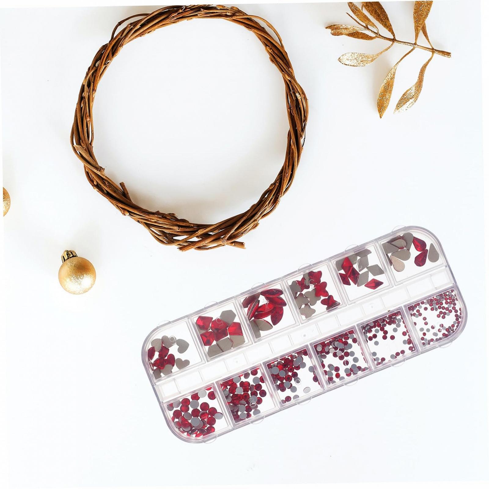 Стрази для нігтів Healeved Декоративні прикраси для творчого нейл-арту для манікюру та особливих випадків, фото №5