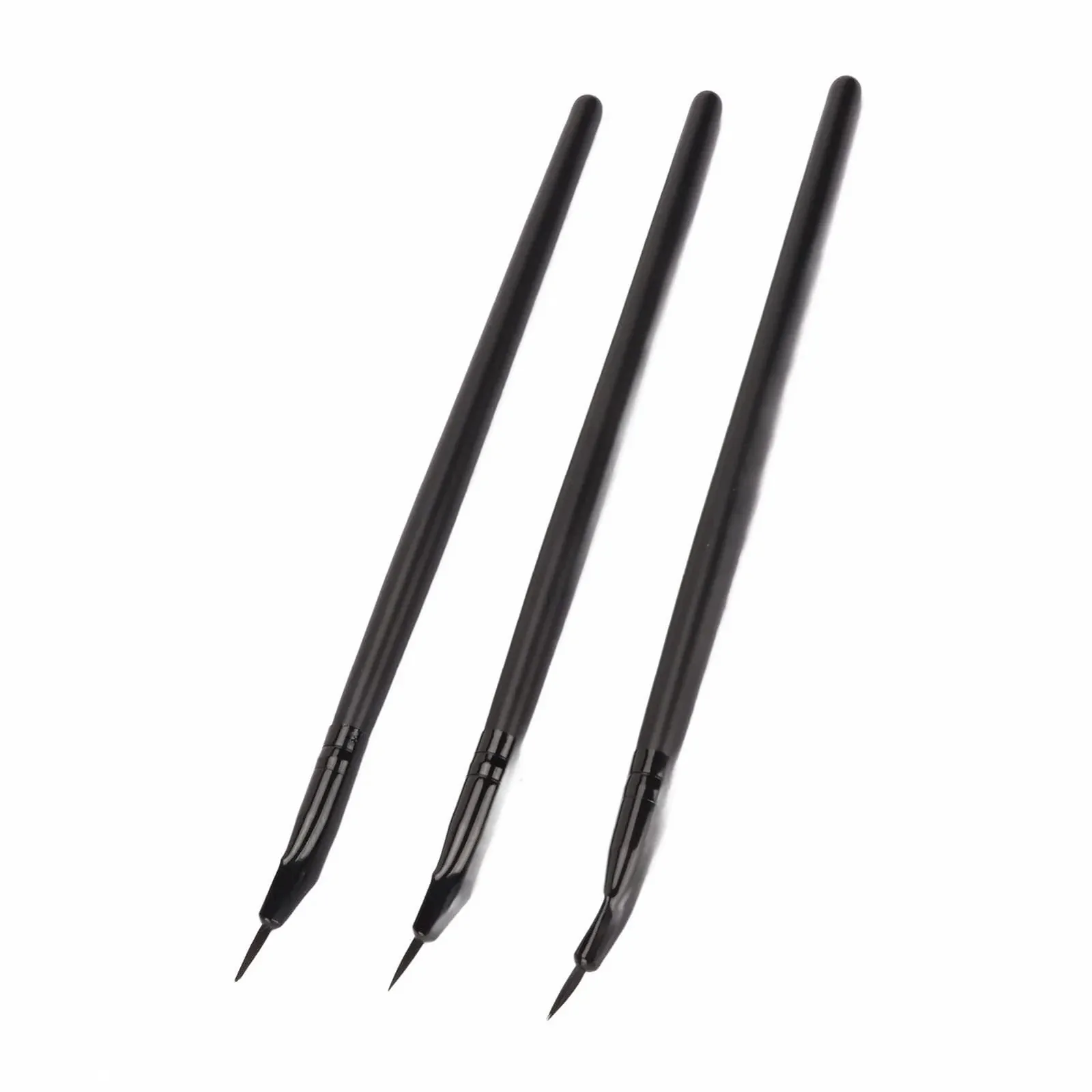 Кисточки для гелевой подводки, изогнутая, фото №4