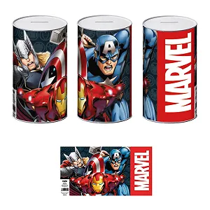 Скарбничка Avengers Жерстяна Велика 10 x 10 x 17.5 см - Фото 1