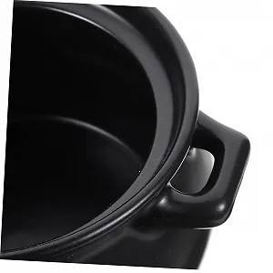 Каструля керамічна 2 л з кришкою термостійка synthetic.ua - Фото 1