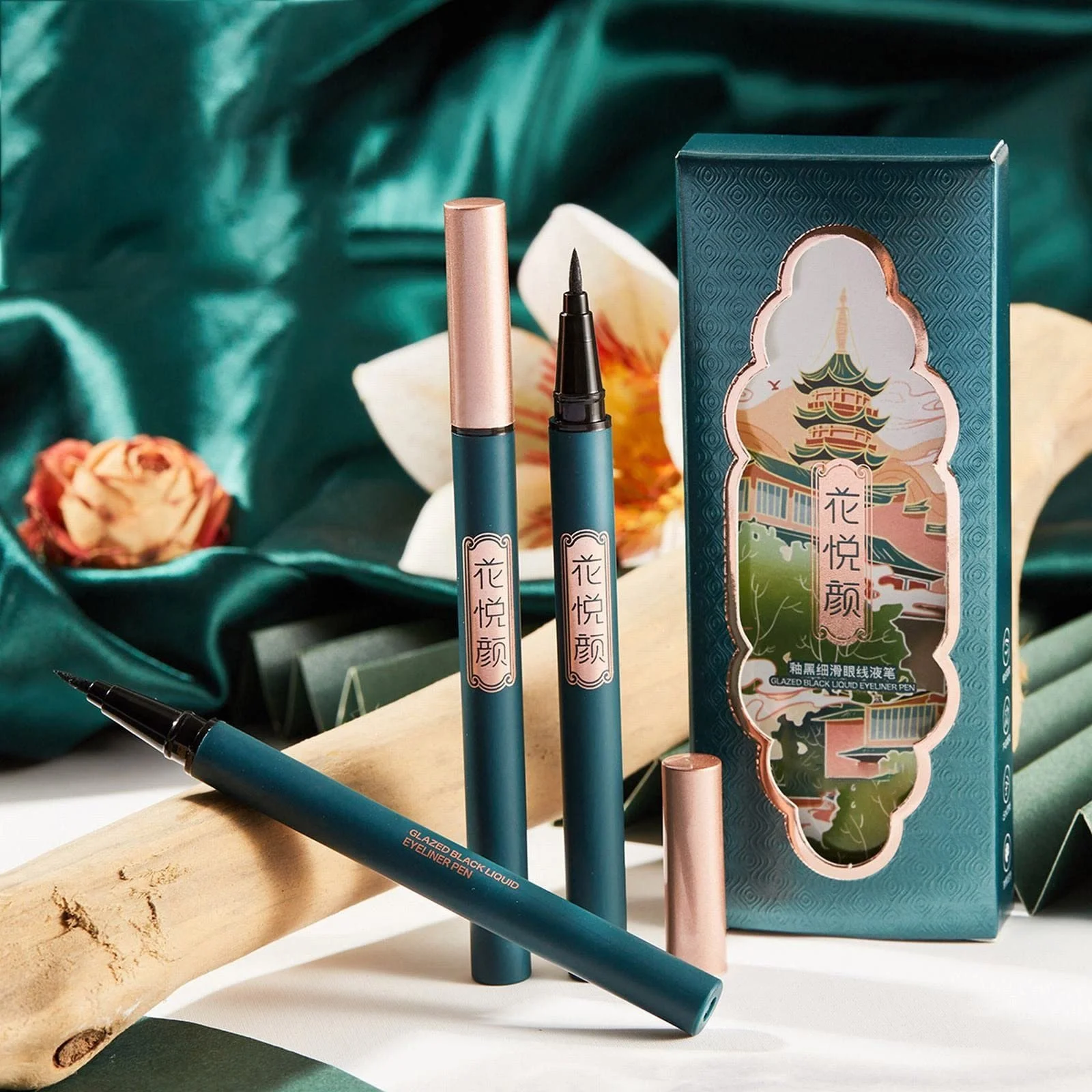 Підводка Yueyan Glaze T23R713 Зелена, 2 мл, фото №2