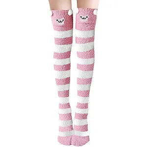 Пара жіночих довгих шкарпеток, М’які шкарпетки One Size - Фото 1