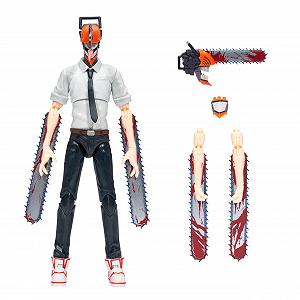 Фігурка Total Anime Chainsaw Man 16,5 см зі змінною головою, руками та мундштуком synthetic.ua - Фото 1