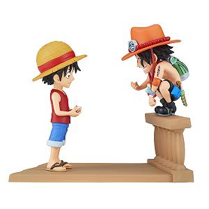 Фігурка Banpresto One Piece World Collectable Log Stories Monkey D. Luffy & Portgas D. Ace, 8 см, різнобарвна - Фото 1