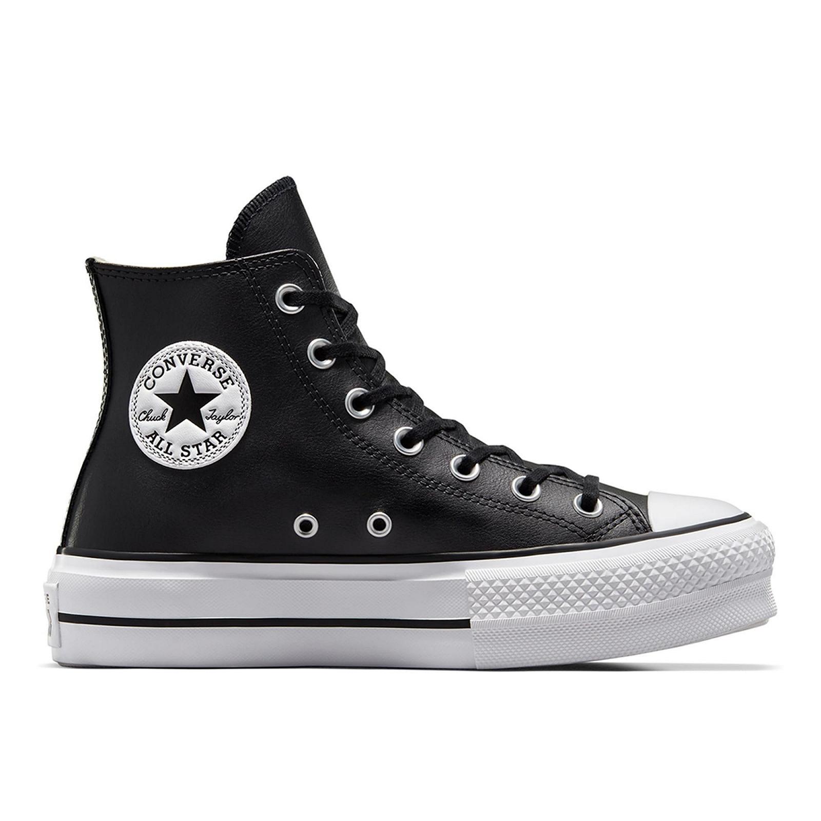 Кеды Converse CTAS Lift Hi Черный/Белый, фото №2