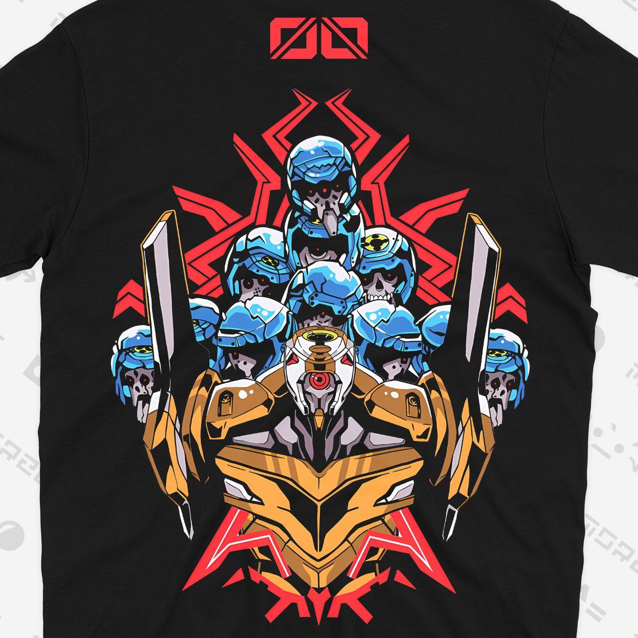 Футболка Аниме Евангелион Аянами Рей Evangelion REI TH068 M, фото №4