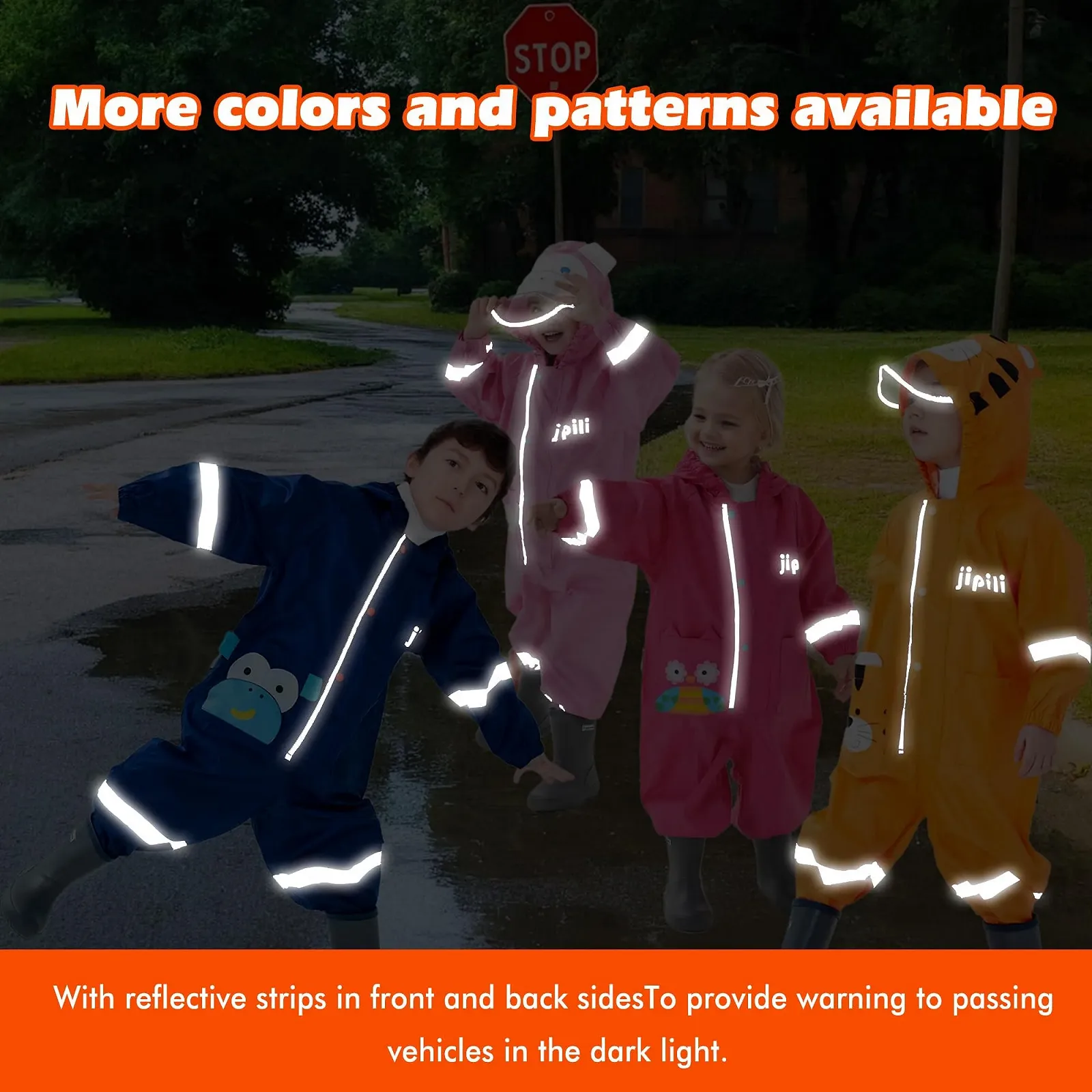 Дитячий дощовик Dioshark Водонепроникний для хлопчиків, фото №4 Дитячий дощовик Dioshark Водонепроникний для хлопчиків, фото №4