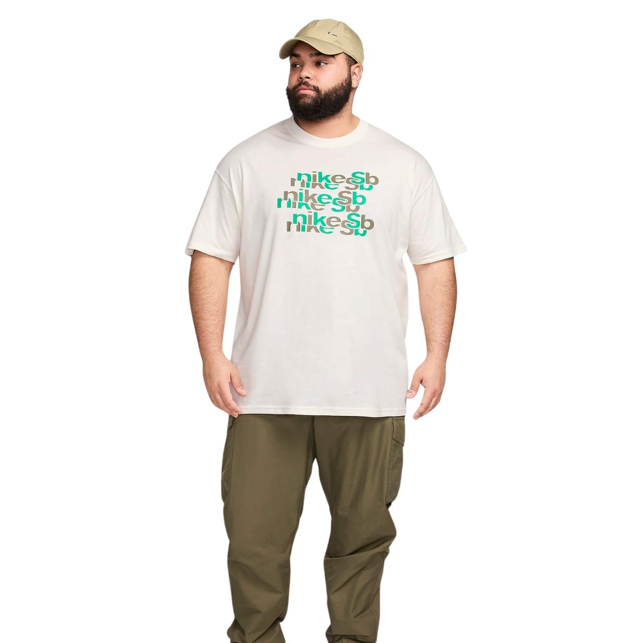Футболка Nike SB Tee Oc Repeat Brd Бежевый M, фото №5