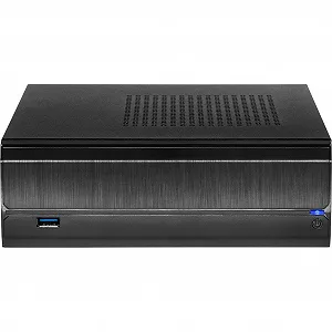 Корпус Inter-Tech JX-500 / Без БЖ / Mini-ITX / USB 3.0 / VESA-mount / Чорний synthetic.ua - Фото 1