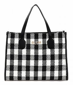 Сумка з короткими ручками GUESS Silvana з двома відділеннями - Фото 1