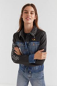 Куртка Desigual Штучна шкіра Mickey World Жіноча synthetic.ua - Фото 1