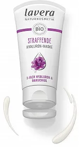 Маска Lavera Firming Hyaluronic - Веганская - Натуральная косметика - Тройная гиалуроновая кислота и мощный активный ингредиент бакучиол - Мгновенный свежий цвет лица - Увлажнение и уход - 50 мл (1 шт. в упаковке) synthetic.ua - Фото 1
