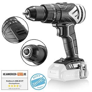 Акумуляторний ударний дриль Шурупокрут STAHLWERK Brushless ASB-20 ST Solo 20 Вольт система synthetic.ua - Фото 1
