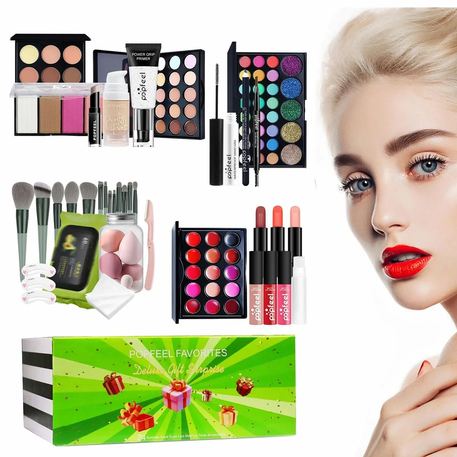 Набор для макияжа из 24 предметов, фото №9 Набор для макияжа из 24 предметов, фото №9