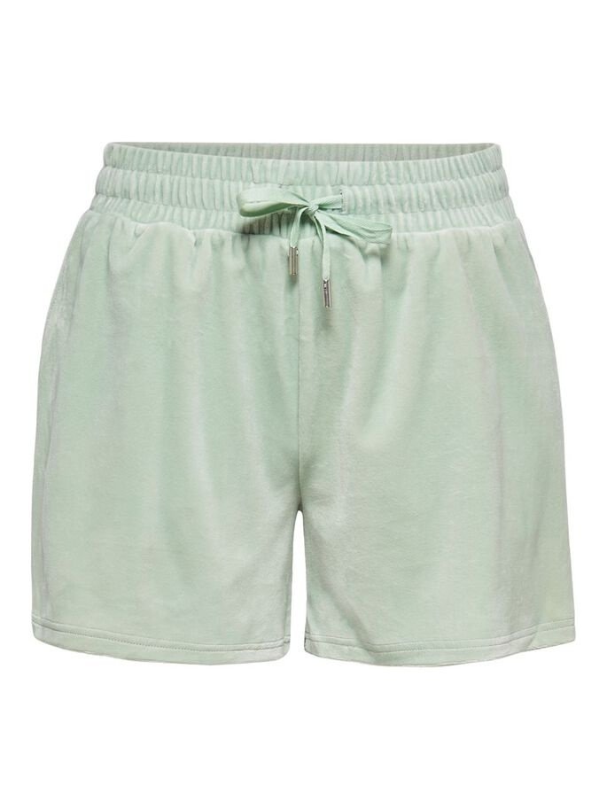 Шорти ONLLAYA SHORTS SWT 15231359 Surf Spray ONLY XL Бірюзовий XL, фото №3