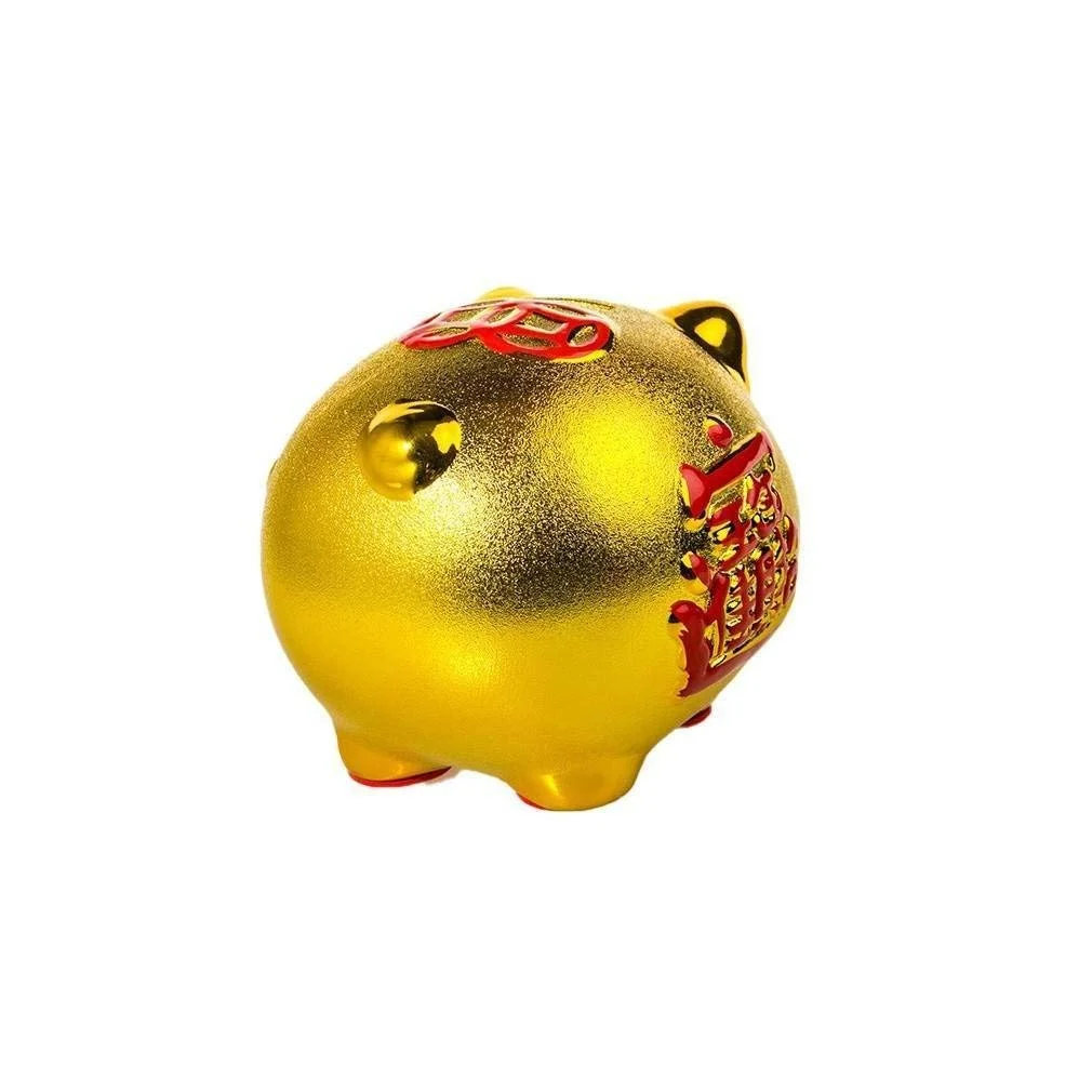 Скарбничка Chinese Pig Керамічна, фото №5