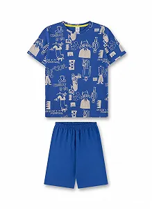 Комплект піжамний для хлопчиків Sanetta - Фото 1