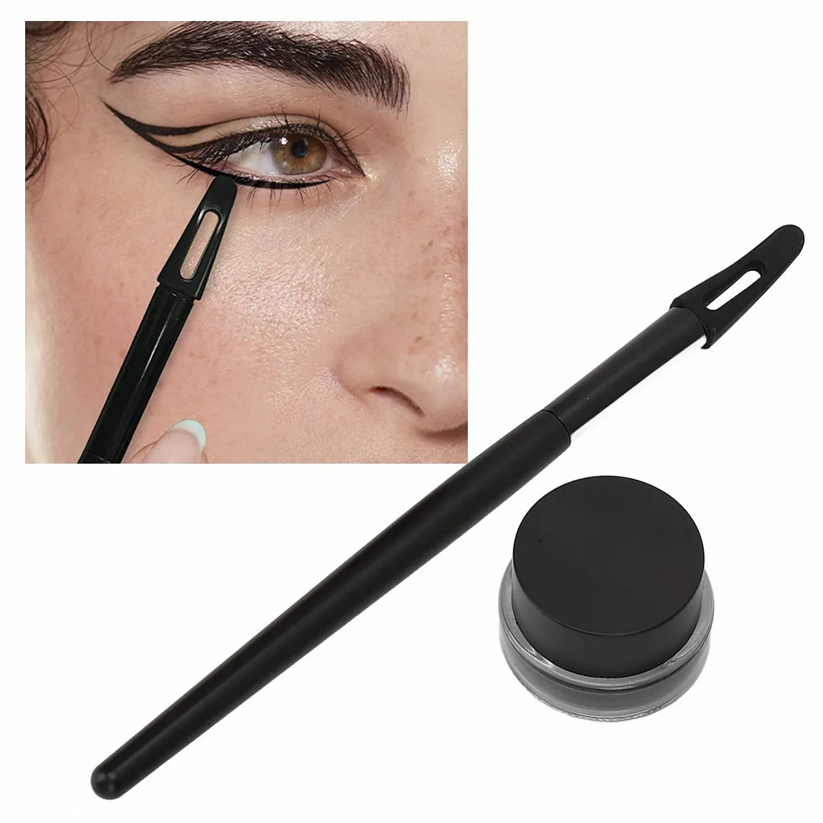 Аплікатор для підводки для очей No Skip Eyeliner Set Силіконовий, фото №3 Аплікатор для підводки для очей No Skip Eyeliner Set Силіконовий, фото №3