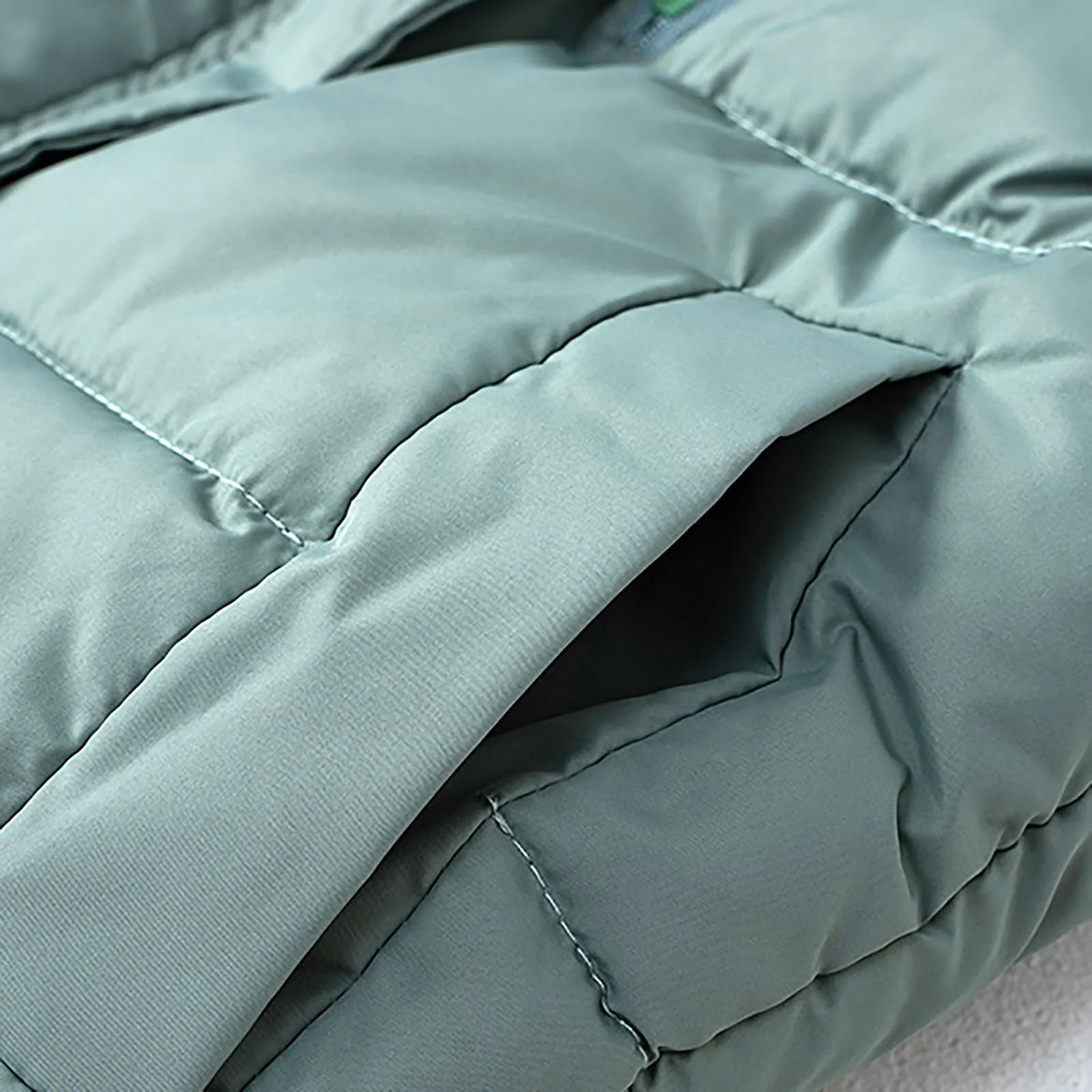 Жилет стьобаний дитячий однотонний, фото №7