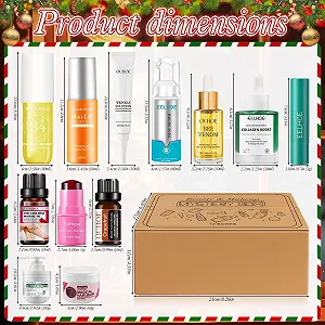 Набір косметики для догляду за шкірою Beauty Set Surprise Box Make-up, 12 предметів Косметичні сюрпризи synthetic.ua - Фото 1