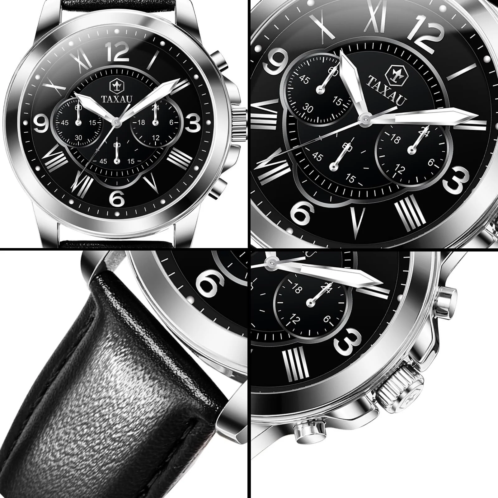 Годинник Taxau Чоловічий Business Наручний З Індикатором Дати Водонепроникний, фото №2 Годинник Taxau Чоловічий Business Наручний З Індикатором Дати Водонепроникний, фото №2