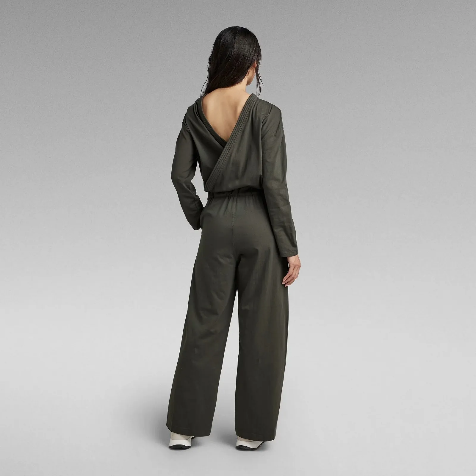 Жіночий комбінезон G-Star Wide Leg Jumpsuit Scalar Jersey - XL, фото №3
