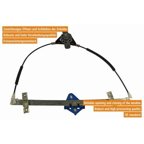 Склопідйомник VAICO V10-2340 SEAT SKODA VAG, фото №2