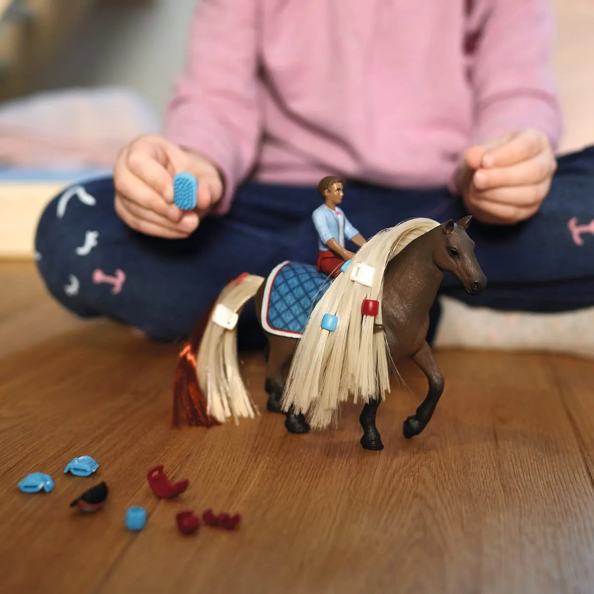 Ігровий набір Schleich Horse Club Sofia's Beauties 42586 Коні 18 предметів, фото №2