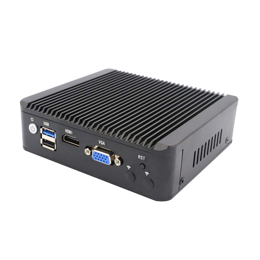 Мини ПК HSIPC N5000 J4125 Четырехъядерный Firewall Micro Appliance 4 RJ45 1GBE Port, фото №2