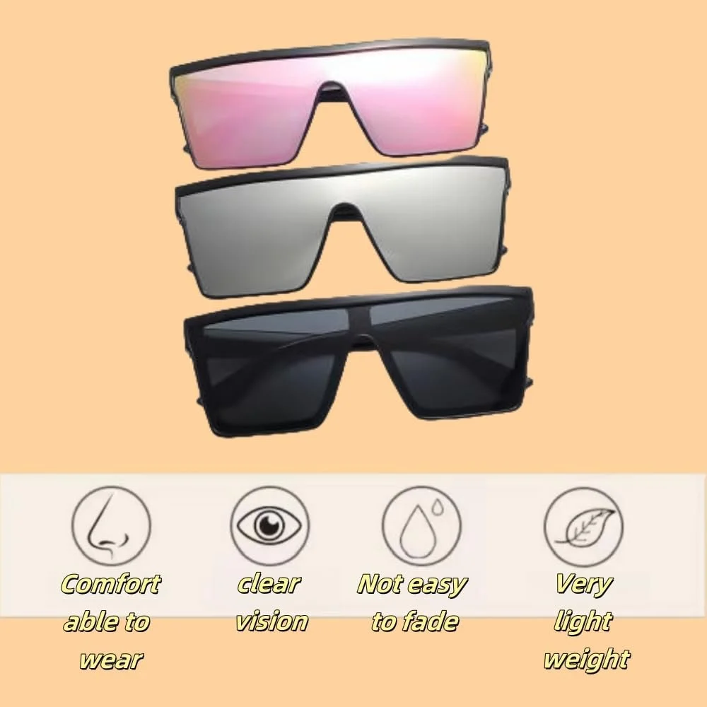 Солнцезащитные очки SDXCJY Квадратные Большие, фото №3