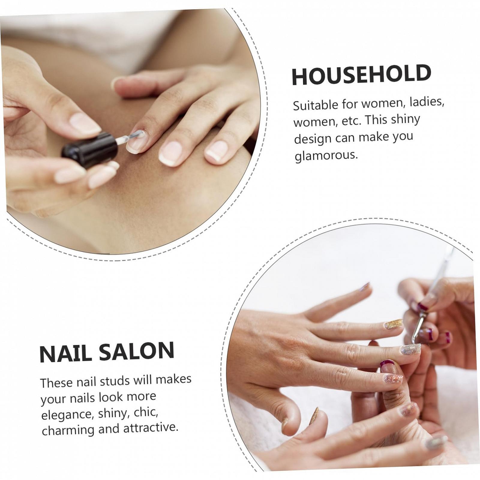 Прикраса для нігтів PLAFOPE Золотий, фото №5