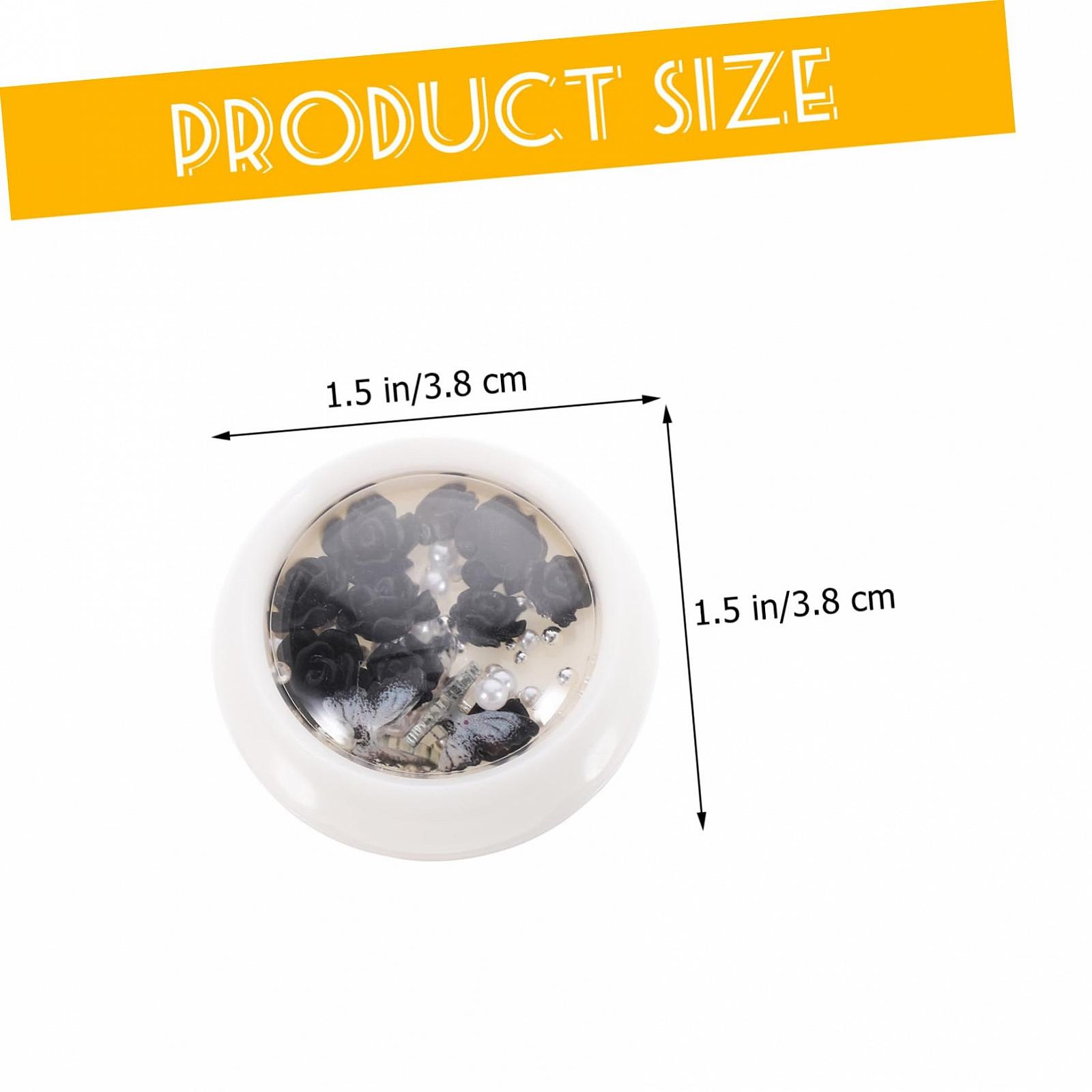 Набор украшений для ногтей 2 шт., украшения для маникюра с драгоценными камнями для искусственных ногтей и DIY украшений для ногтей, фото №5