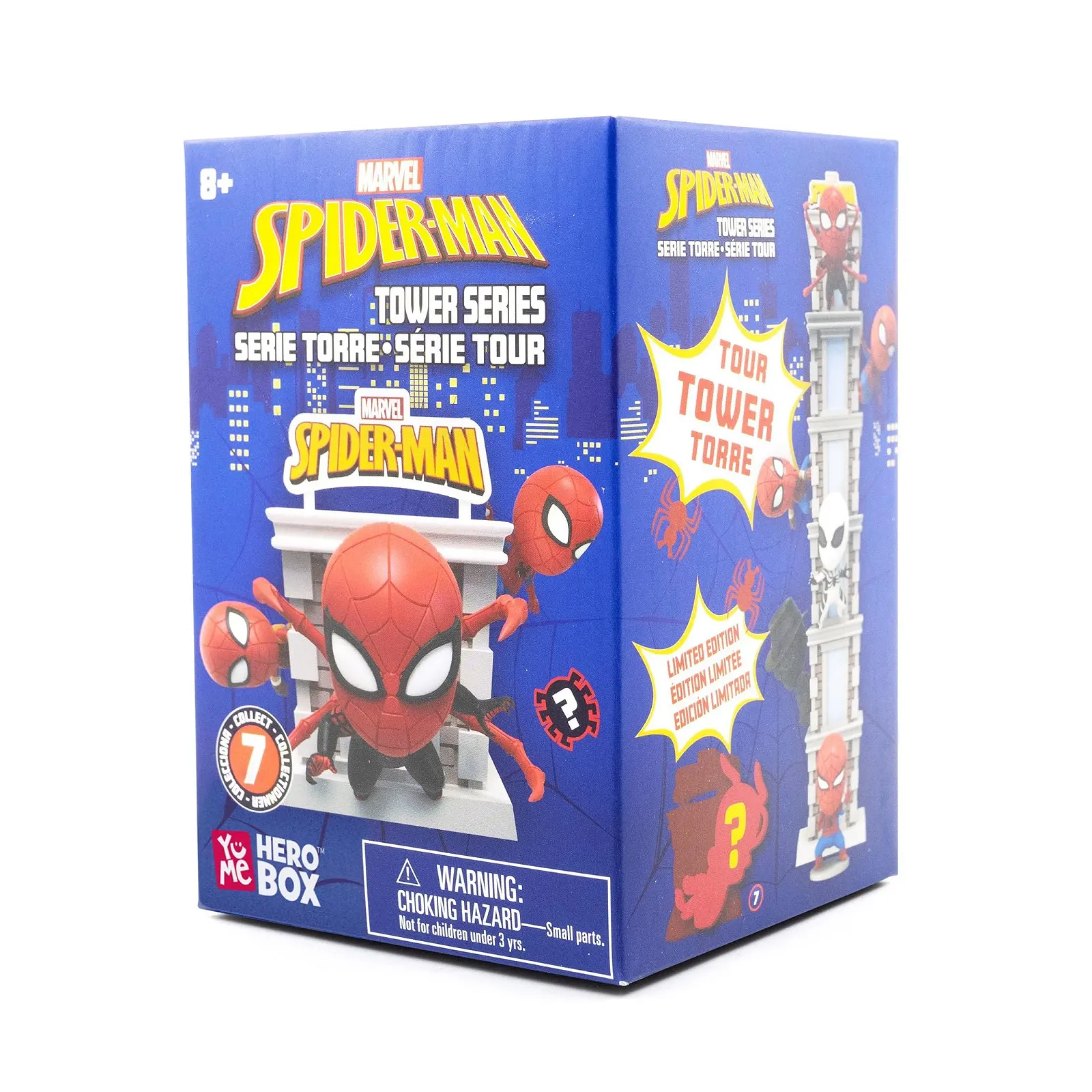 Фігурка Yume Toys Marvel Mini Hero Box Tower Series Spider-Man 8 см, фото №1