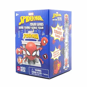 Фігурка Yume Toys Marvel Mini Hero Box Tower Series Spider-Man 8 см - Фото 1