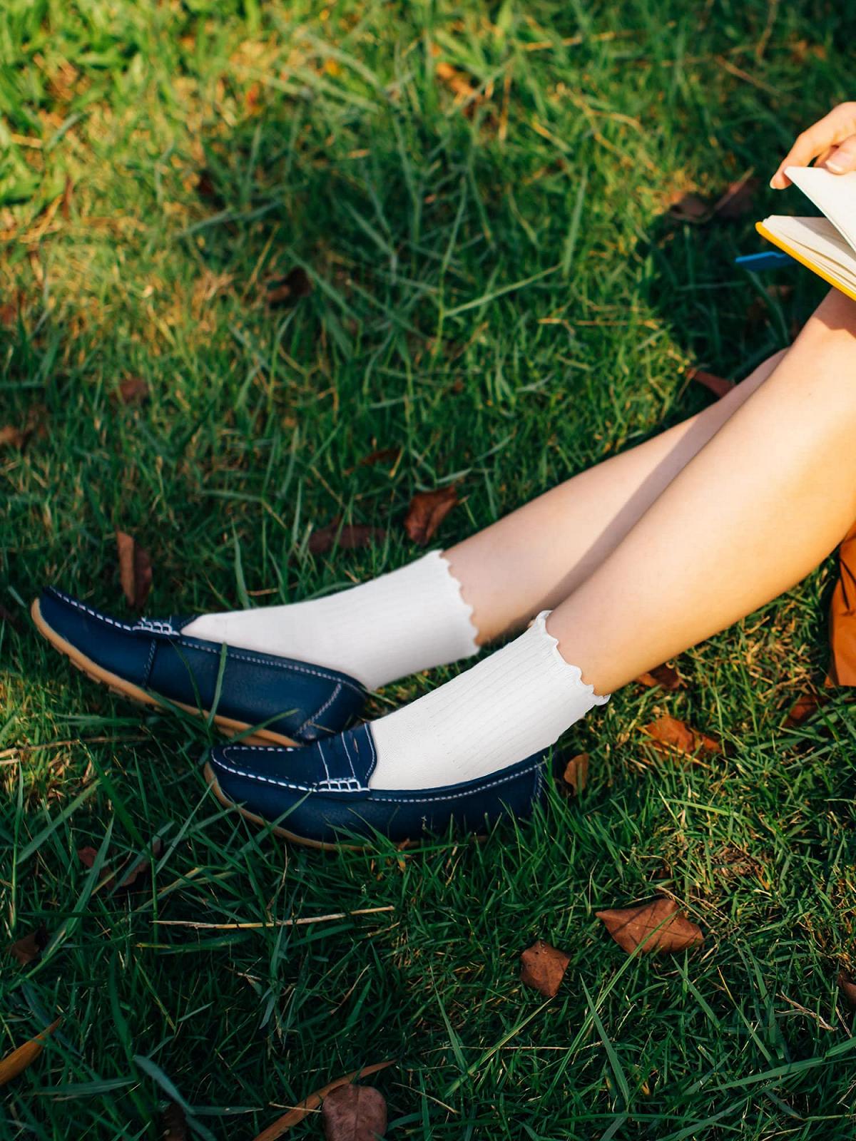 Шкарпетки Bencailor з оборками жіночі 6 пар, з манжетами, фото №6