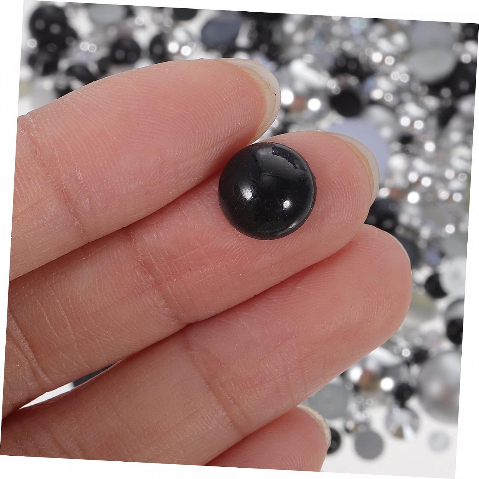 Стразы для ногтей, 2 шт, полукруглые искусственные жемчужины и стразы для украшения чехлов для мобильных телефонов, фото №9